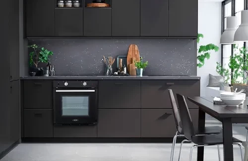 Haceb Tandoori built in oven 60cm gas black 120V